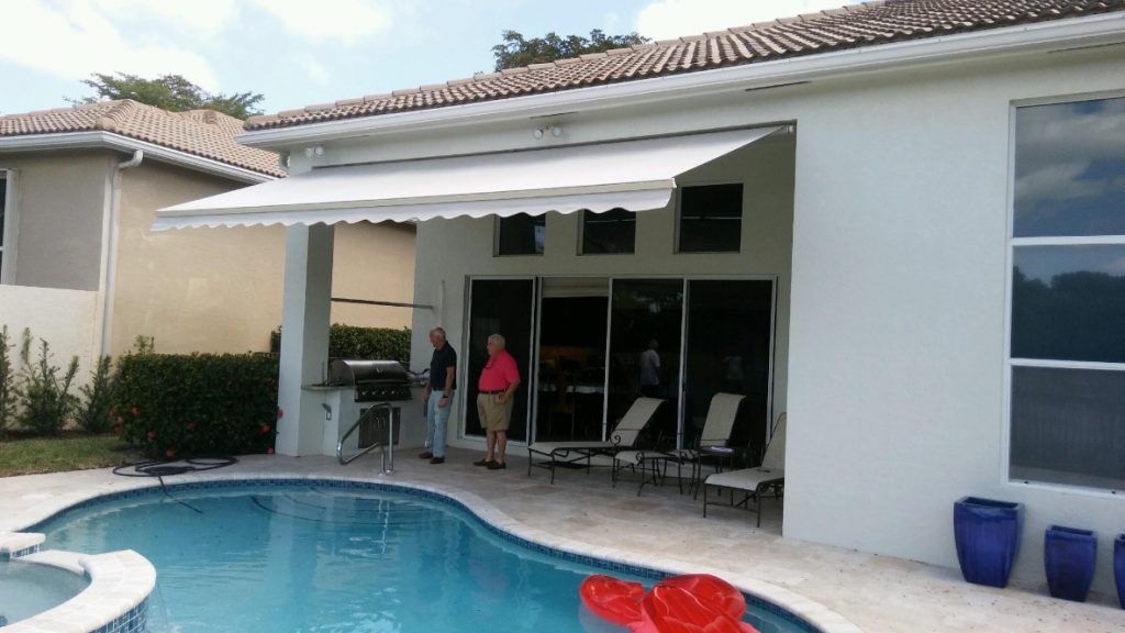 Boca Raton patio cover awning system