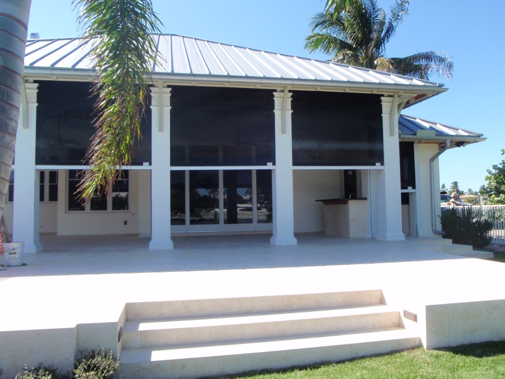 retractable patio screens pompano beach
