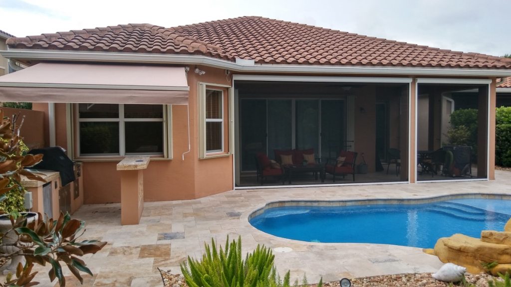 retractable patio screens fort lauderdale